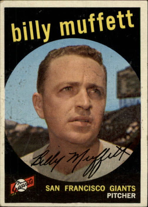 1959 Topps #241A Billy Muffett GB