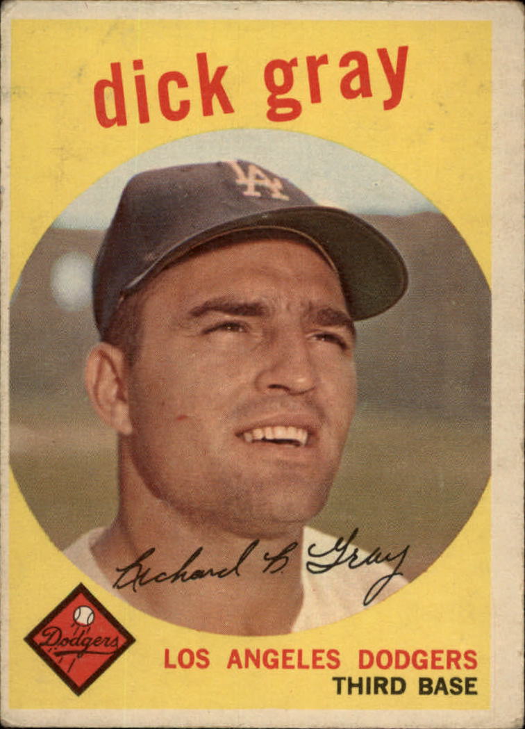 1959 Topps #244 Dick Gray