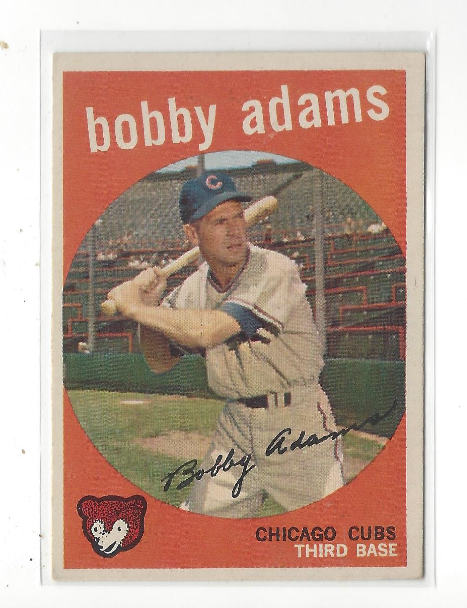 1959 Topps #249 Bobby Adams