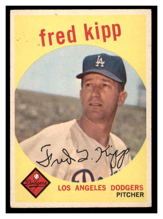 1959 Topps #258 Fred Kipp RC
