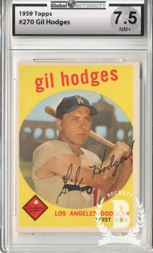 1959 Topps #270 Gil Hodges