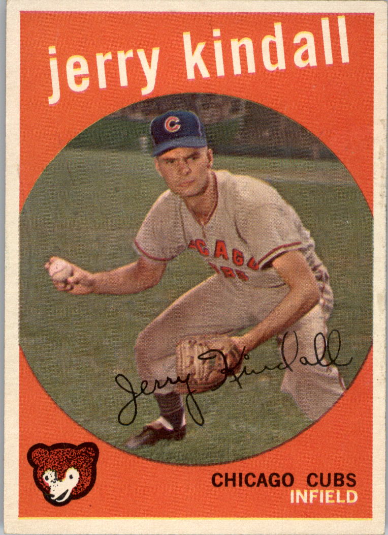 1959 Topps #274A Jerry Kindall GB