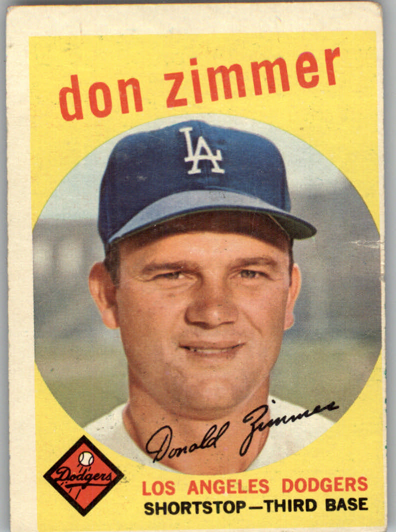 1959 Topps #287 Don Zimmer