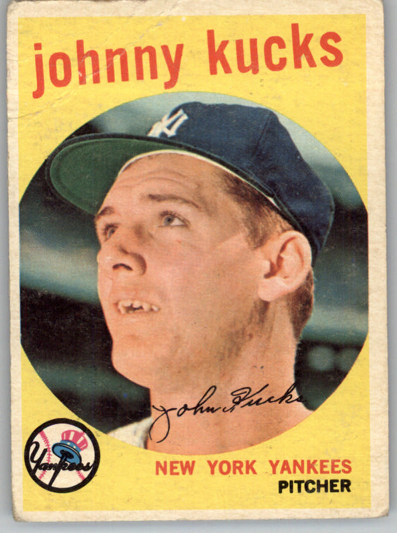 1959 Topps #289 Johnny Kucks