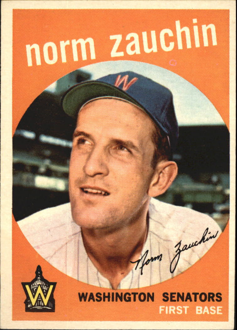 1959 Topps #311 Norm Zauchin