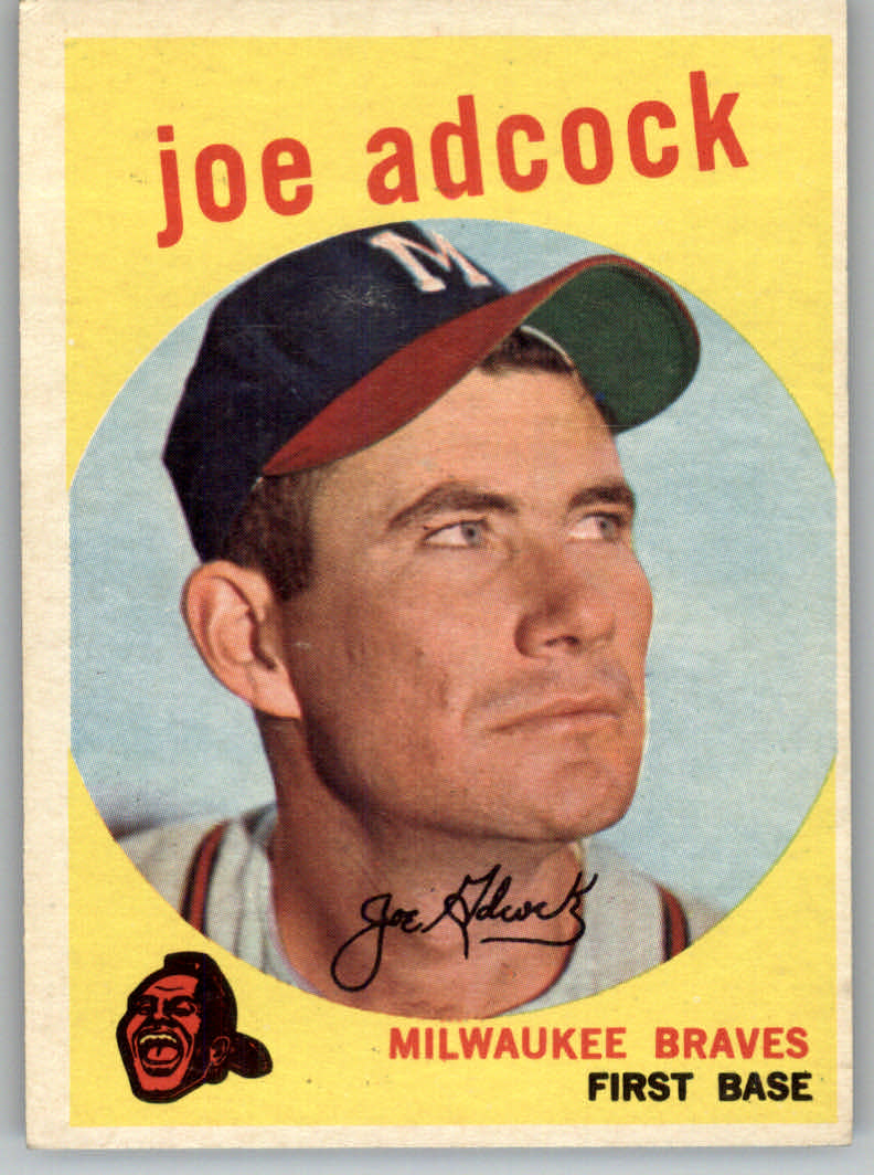 1959 Topps #315 Joe Adcock