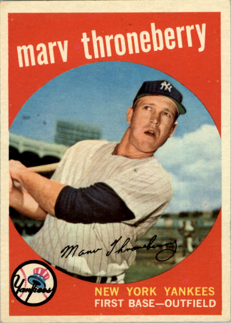 1959 Topps #326 Marv Throneberry
