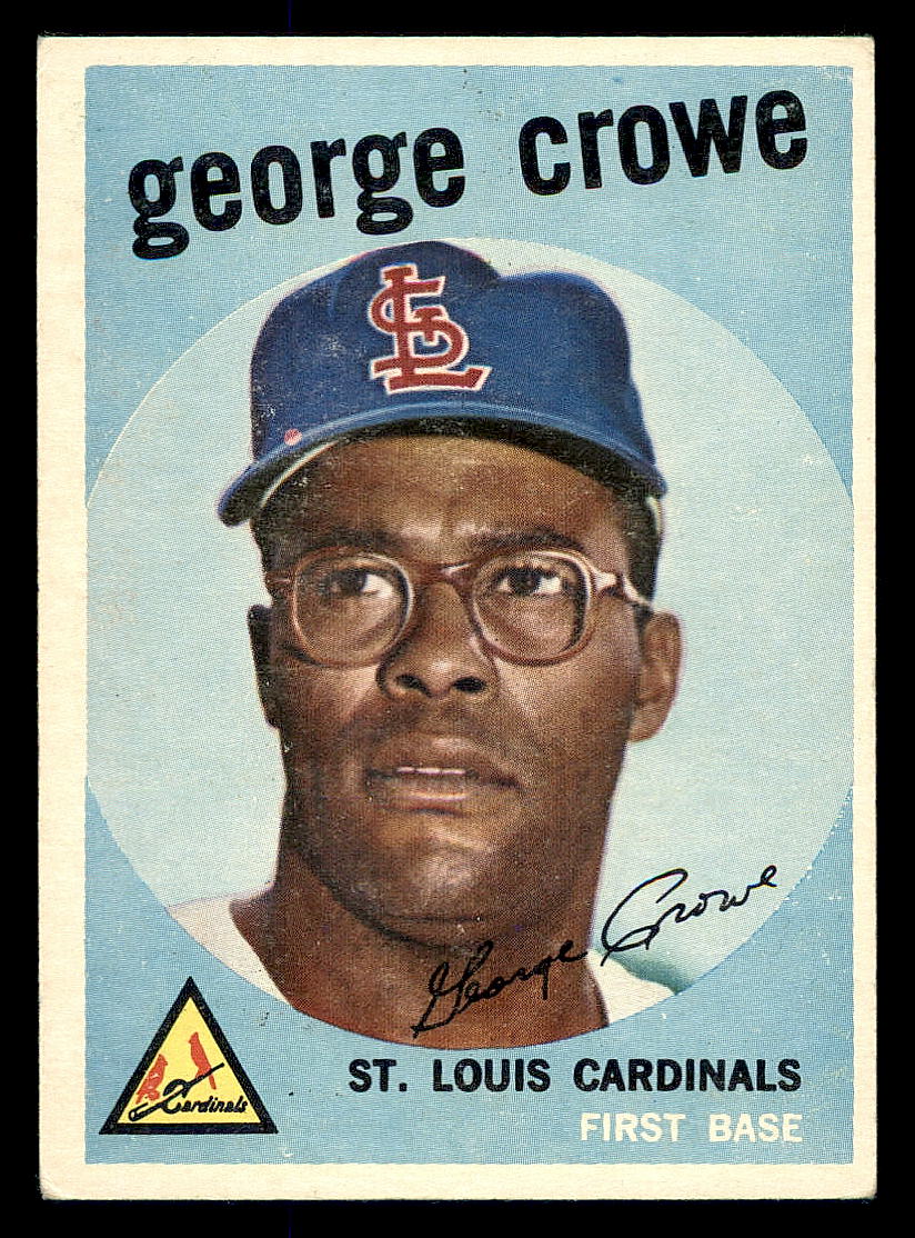 1959 Topps #337 George Crowe