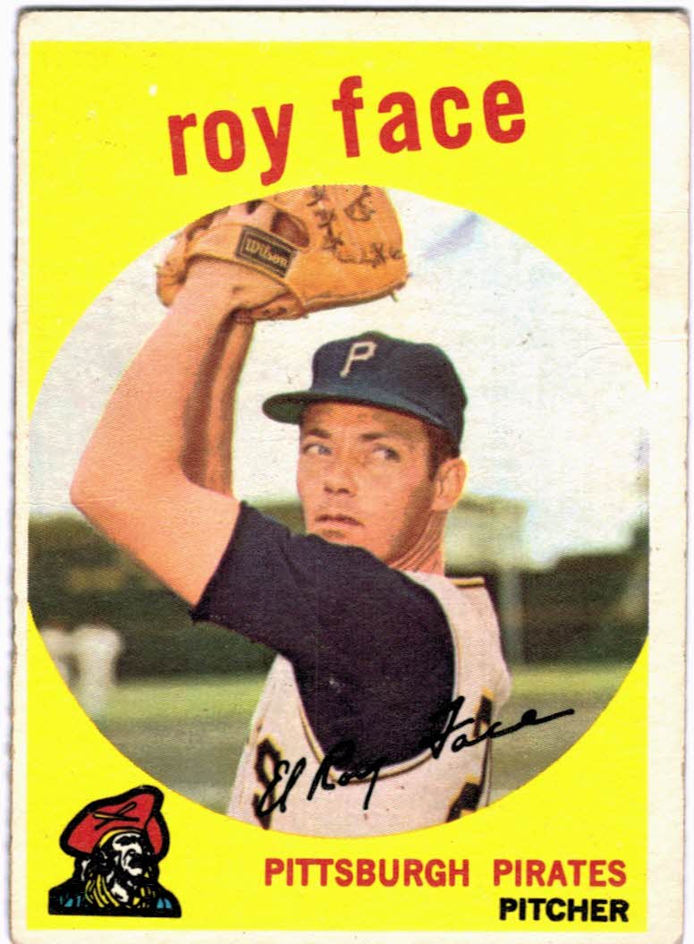 1959 Topps #339 Roy Face