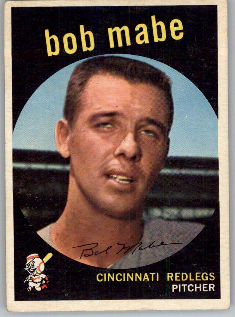 1959 Topps #356 Bob Mabe RC