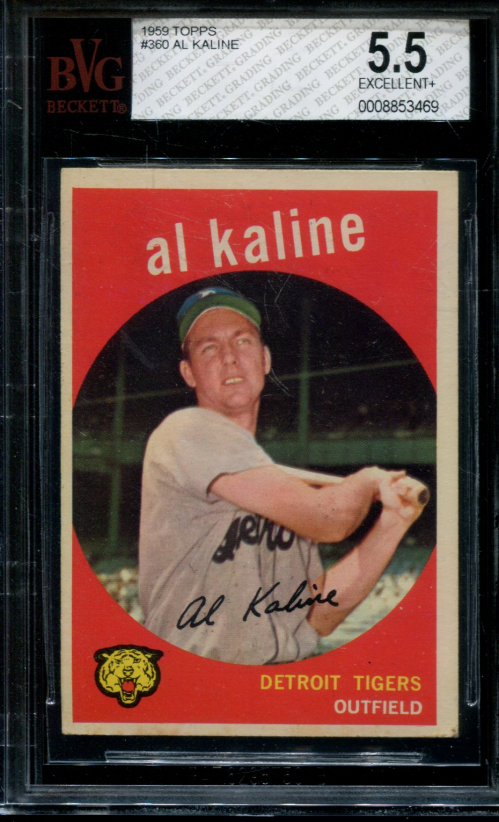 1959 Topps #360 Al Kaline