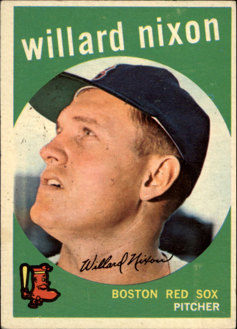 1959 Topps #361 Willard Nixon