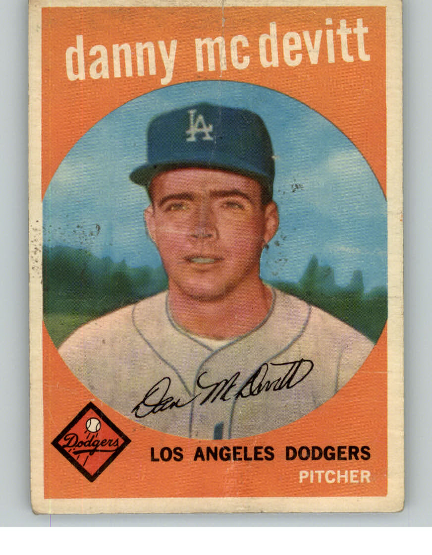 1959 Topps #364 Danny McDevitt