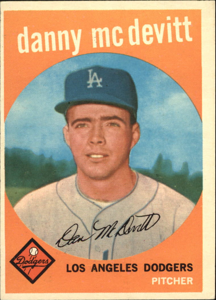 1959 Topps #364 Danny McDevitt