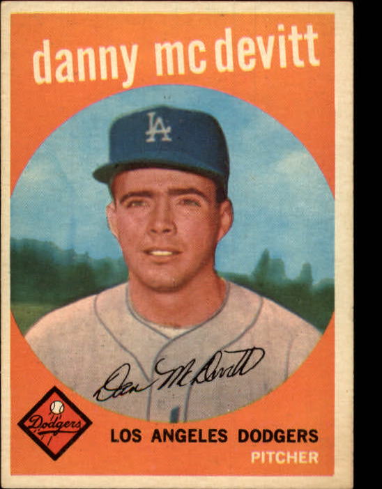 1959 Topps #364 Danny McDevitt