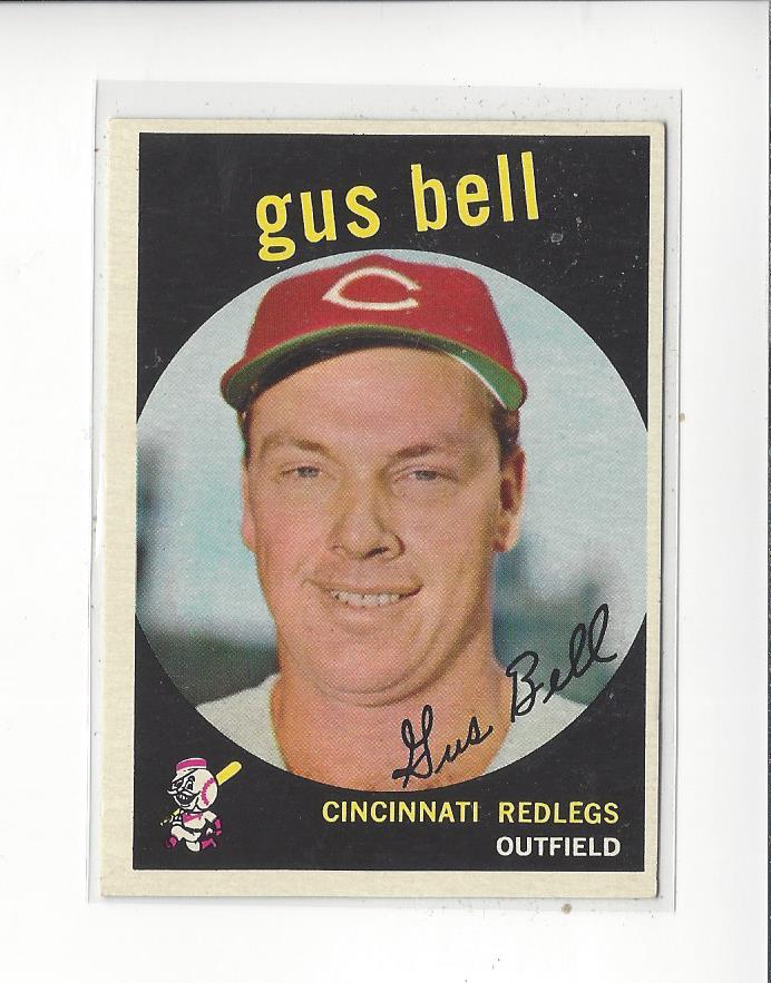 1959 Topps #365 Gus Bell