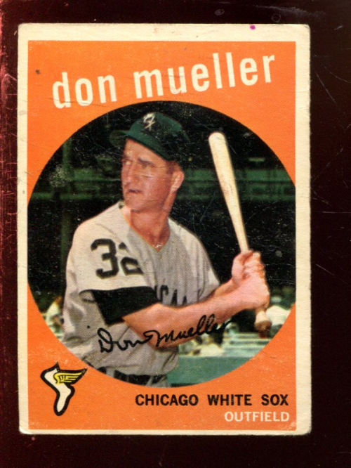 1959 Topps #368 Don Mueller