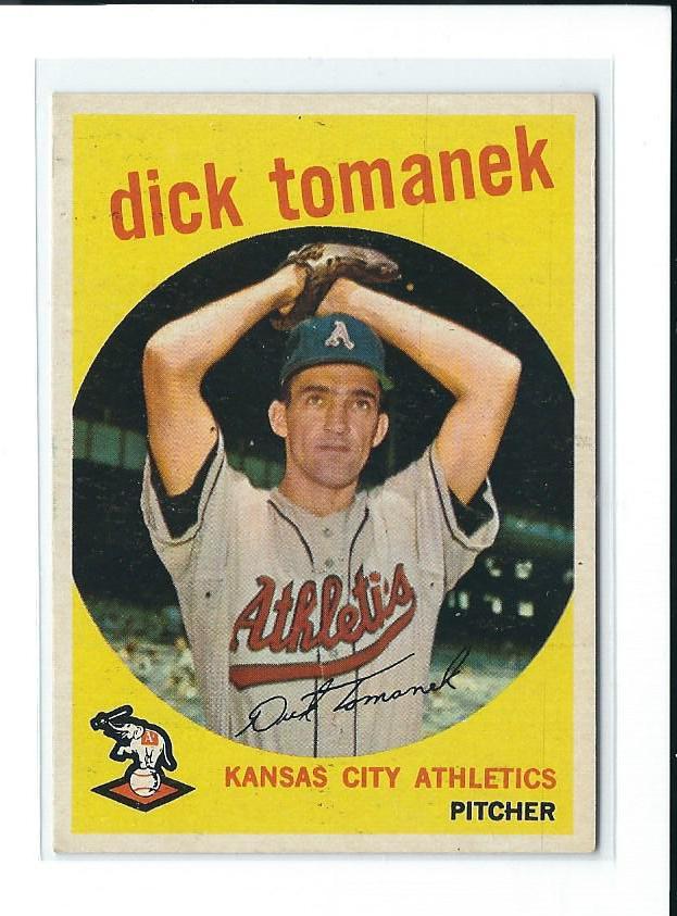 1959 Topps #369 Dick Tomanek