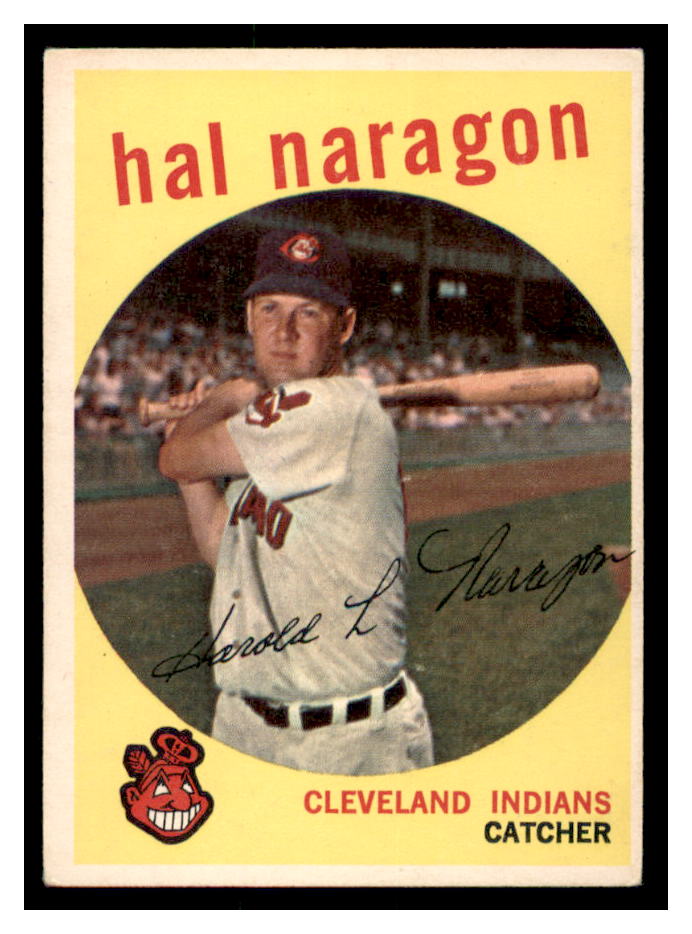 1959 Topps #376 Hal Naragon