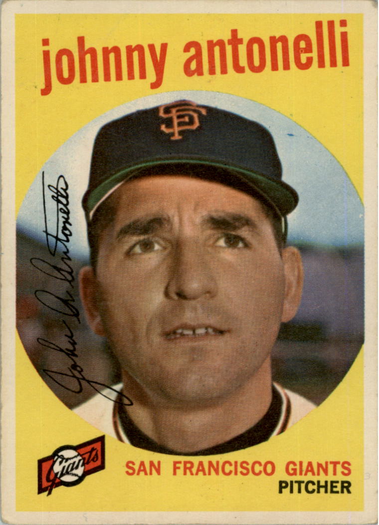 1959 Topps #377 John Antonelli