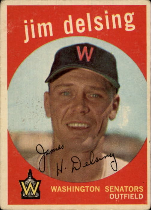 1959 Topps #386 Jim Delsing