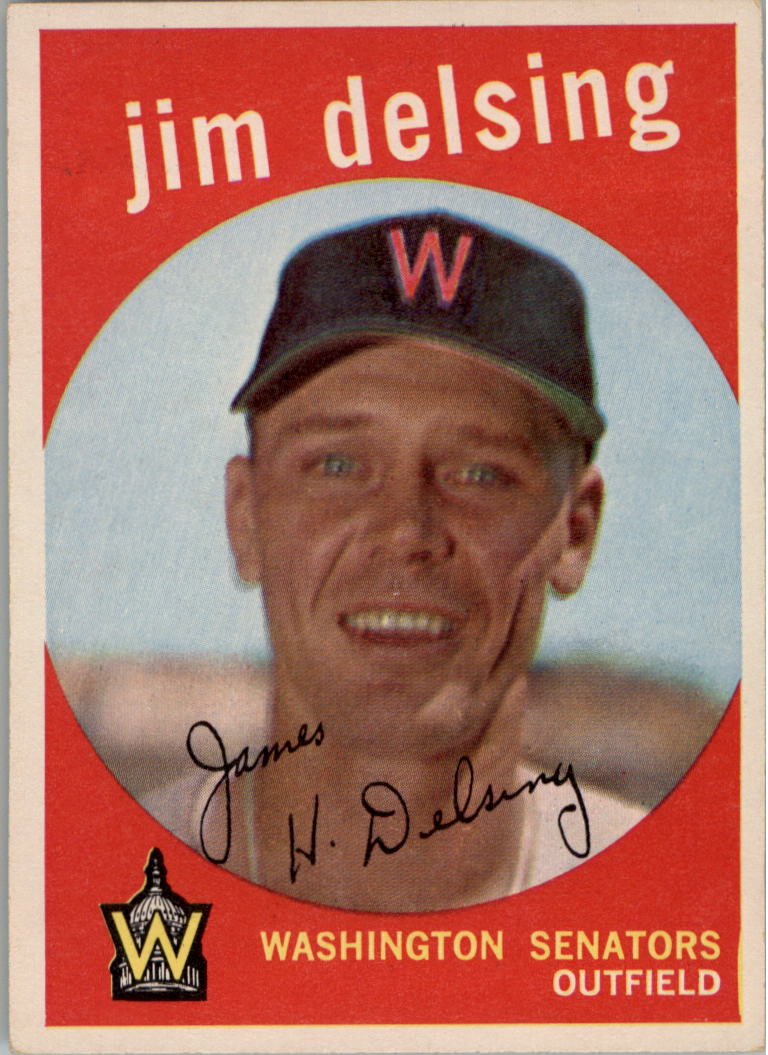 1959 Topps #386 Jim Delsing