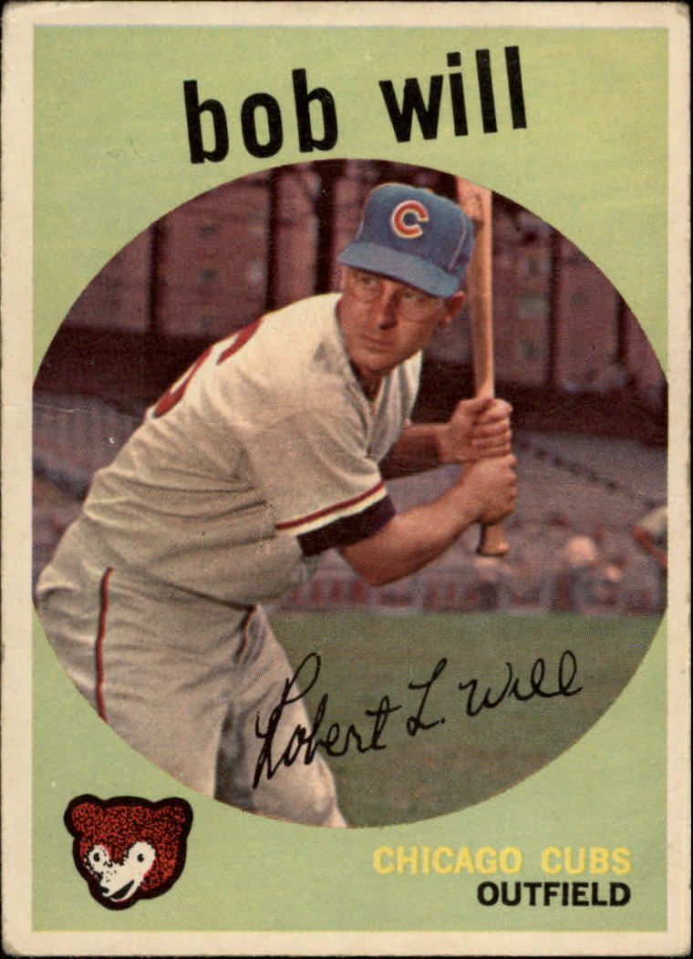 1959 Topps #388 Bob Will RC