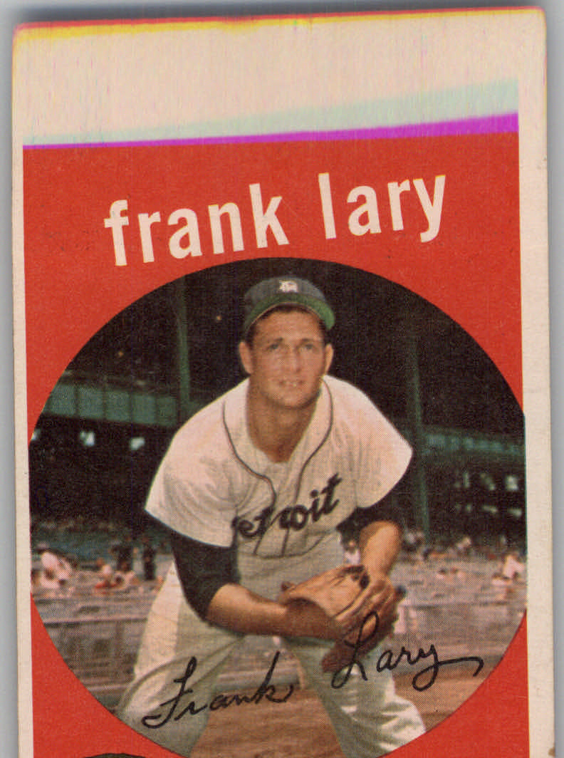 1959 Topps #393 Frank Lary