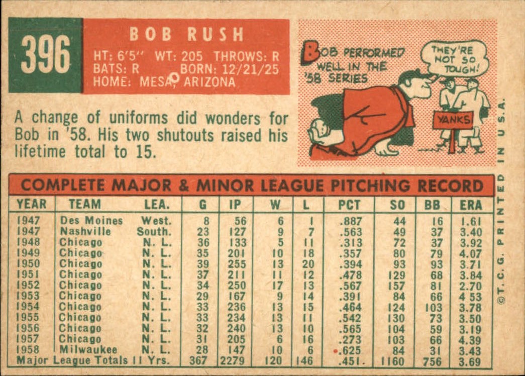 1959 TOPPS BASEBALL ASSORTED SINGLES U-PICK #362-556 - Picture 147 of 488