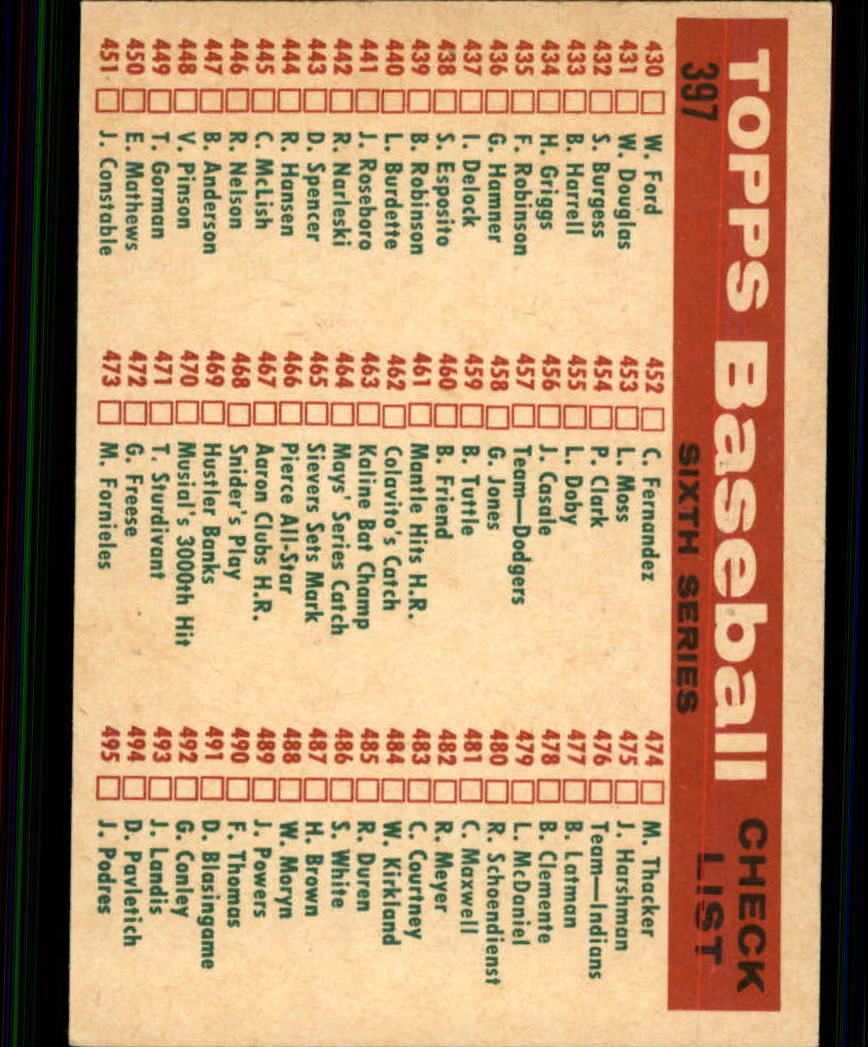 1959 TOPPS BASEBALL ASSORTED SINGLES U-PICK #362-556 - Picture 149 of 488