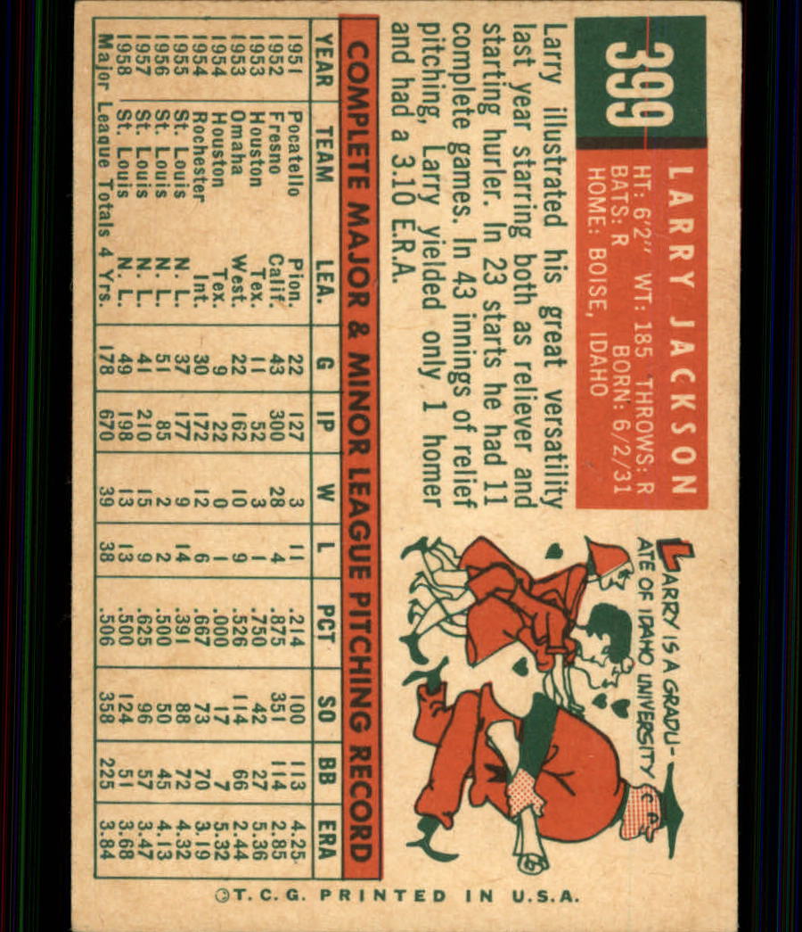 1959 TOPPS BASEBALL ASSORTED SINGLES U-PICK #362-556 - Picture 157 of 488