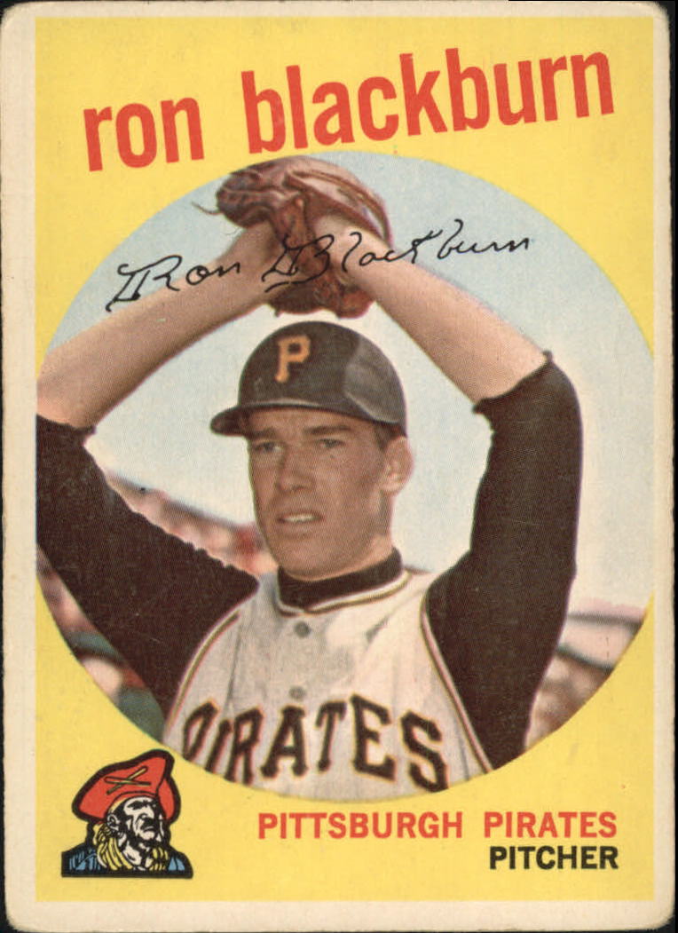 1959 Topps #401 Ron Blackburn