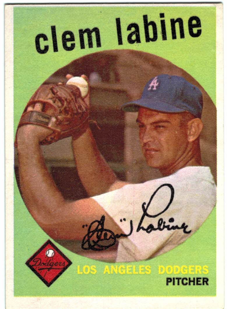 1959 Topps #403 Clem Labine