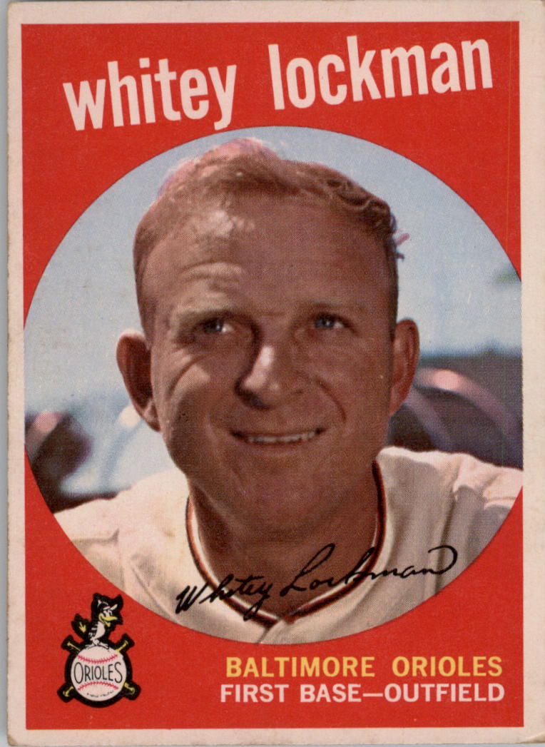 1959 Topps #411 Whitey Lockman