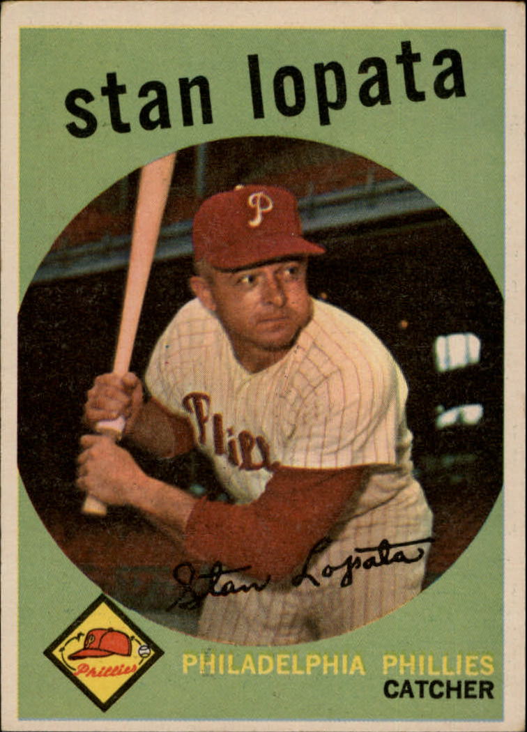 1959 Topps #412 Stan Lopata