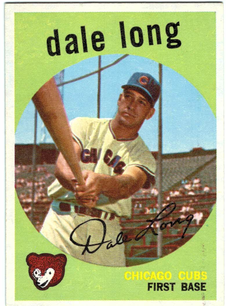 1959 Topps #414 Dale Long