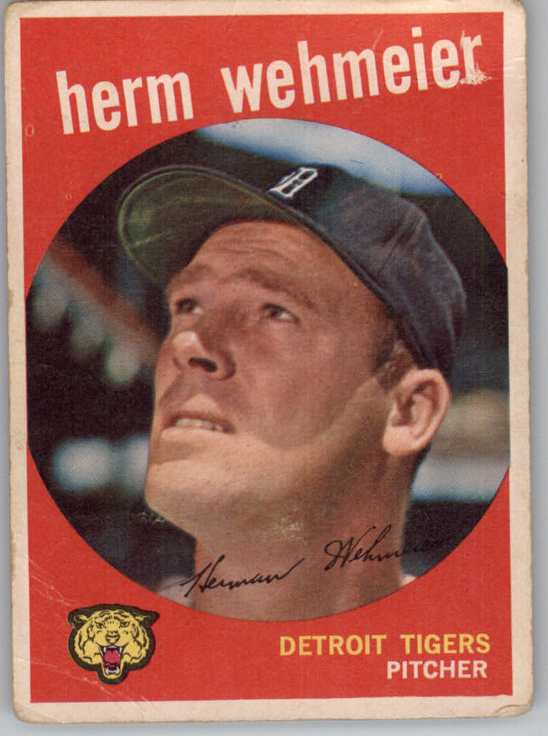 1959 Topps #421 Herman Wehmeier