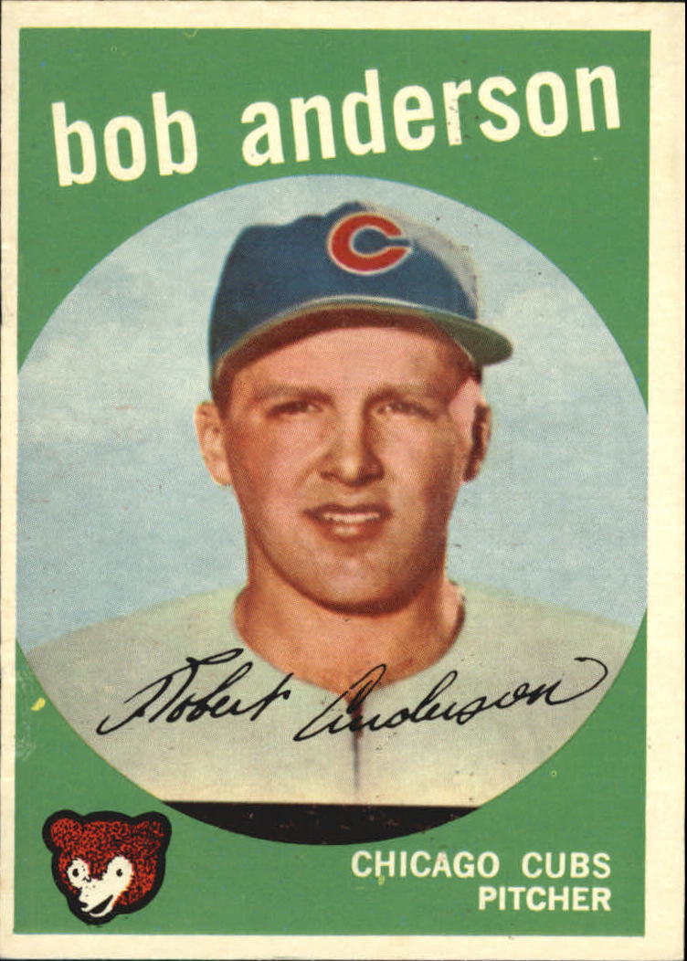 1959 Topps #447 Bob Anderson