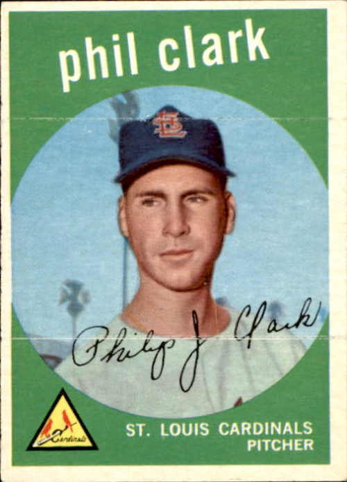 1959 Topps #454 Phil Clark