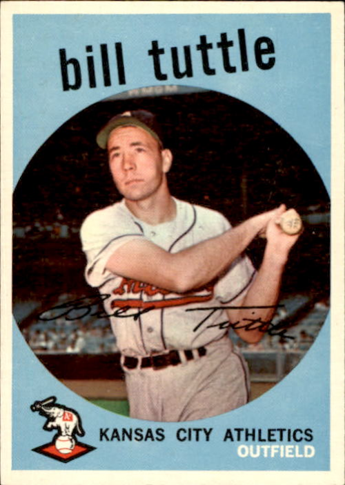 1959 Topps #459 Bill Tuttle