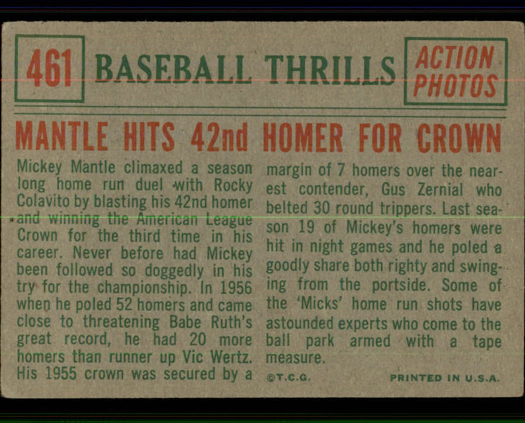 1959 TOPPS BASEBALL ASSORTED SINGLES U-PICK #362-556 - Picture 362 of 488