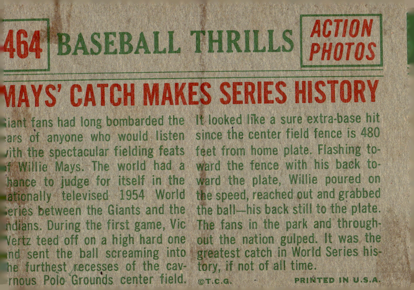 1959 TOPPS BASEBALL ASSORTED SINGLES U-PICK #362-556 - Picture 370 of 488