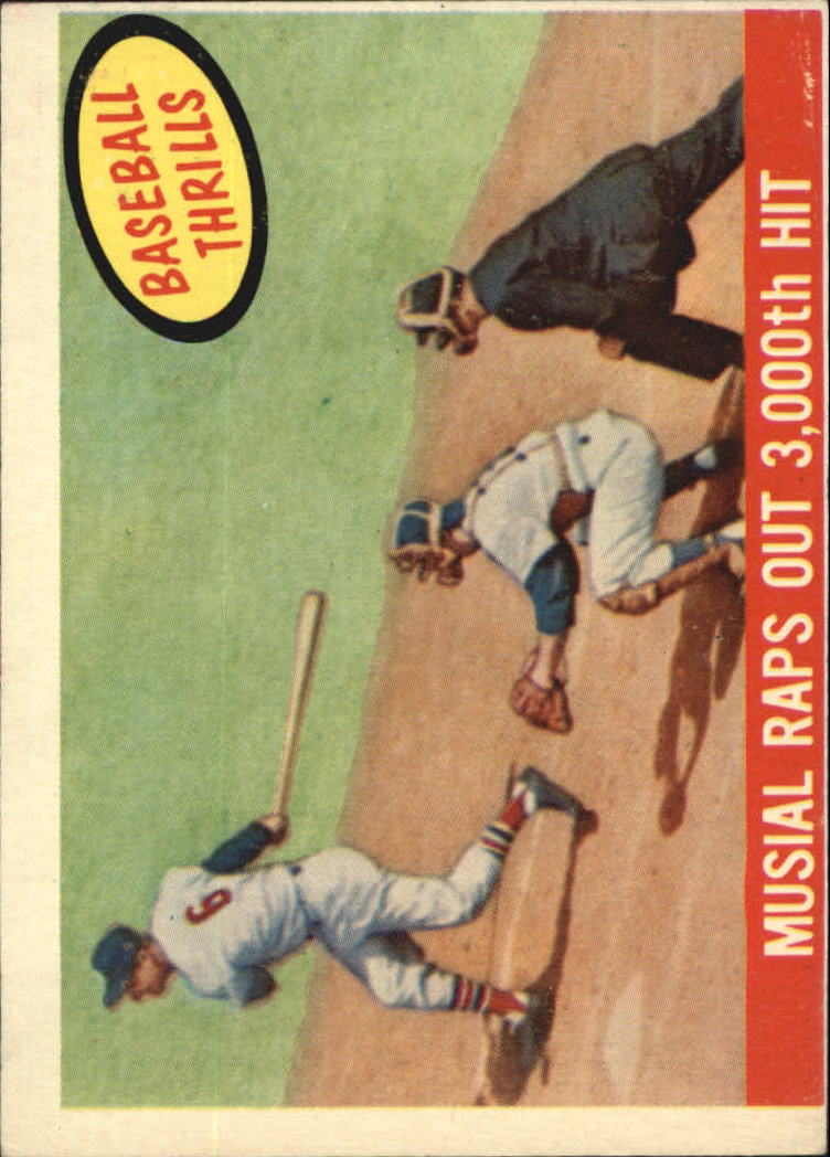 1959 Topps #470 Stan Musial BT/3000 Hits