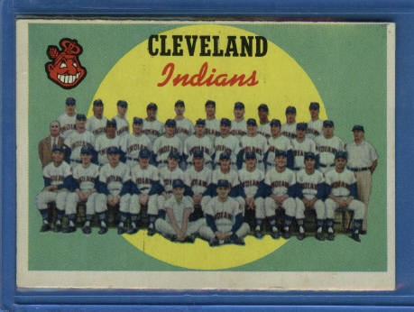 1959 Topps #476 Cleveland Indians CL