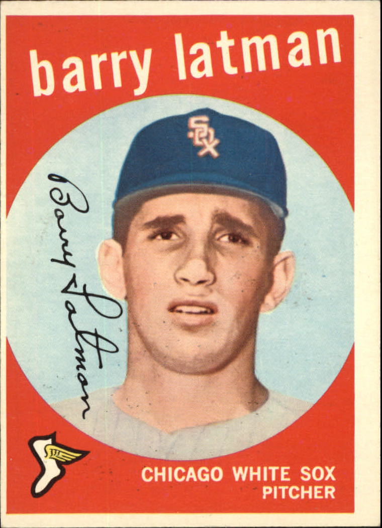 1959 Topps #477 Barry Latman RC