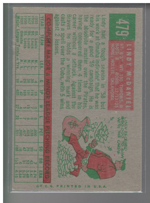 A0194- 1959 Topps Baseball Cards APPROXIMATE GRADE -You Pick- 15+ FREE US SHIP - Picture 62 of 100