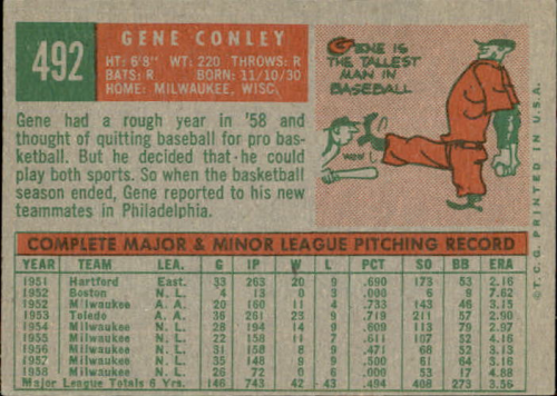 A0194- 1959 Topps Baseball Cards APPROXIMATE GRADE -You Pick- 15+ FREE US SHIP - Picture 72 of 100