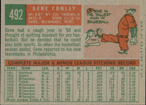 A0194- 1959 Topps Baseball Cards APPROXIMATE GRADE -You Pick- 15+ FREE US SHIP - Picture 74 of 100