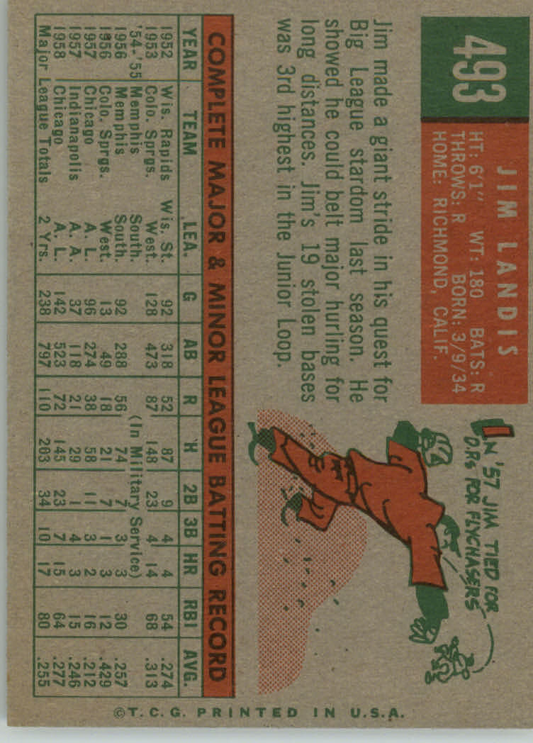 1959 TOPPS BASEBALL ASSORTED SINGLES U-PICK #362-556 - Picture 430 of 488
