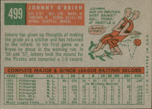 A0194- 1959 Topps Baseball Cards APPROXIMATE GRADE -You Pick- 15+ FREE US SHIP - Picture 84 of 100